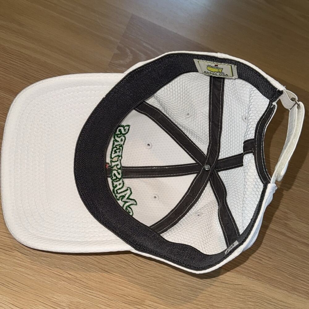 2019 Masters White Tech Fabric Cap - Picture 5 of 5